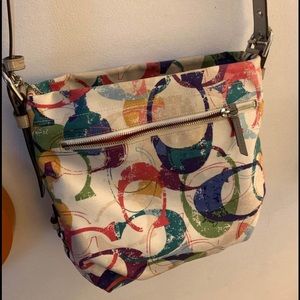 Coach Signature C Colorful Purse